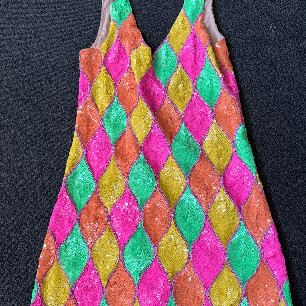 Show Me Your MuMu Vibrant Sequin Mini Dress